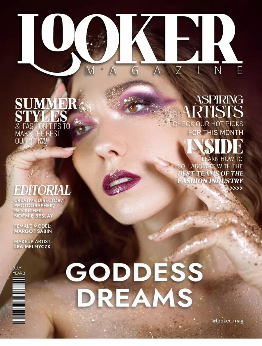Looker Magazine Goddess Dreams Cover